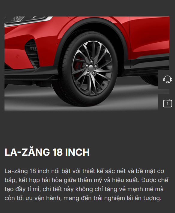 Mâm xe Geely Coolray