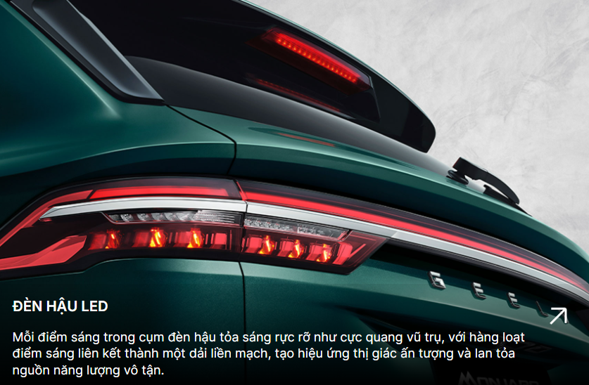 Đèn hậu Geely Monjaro