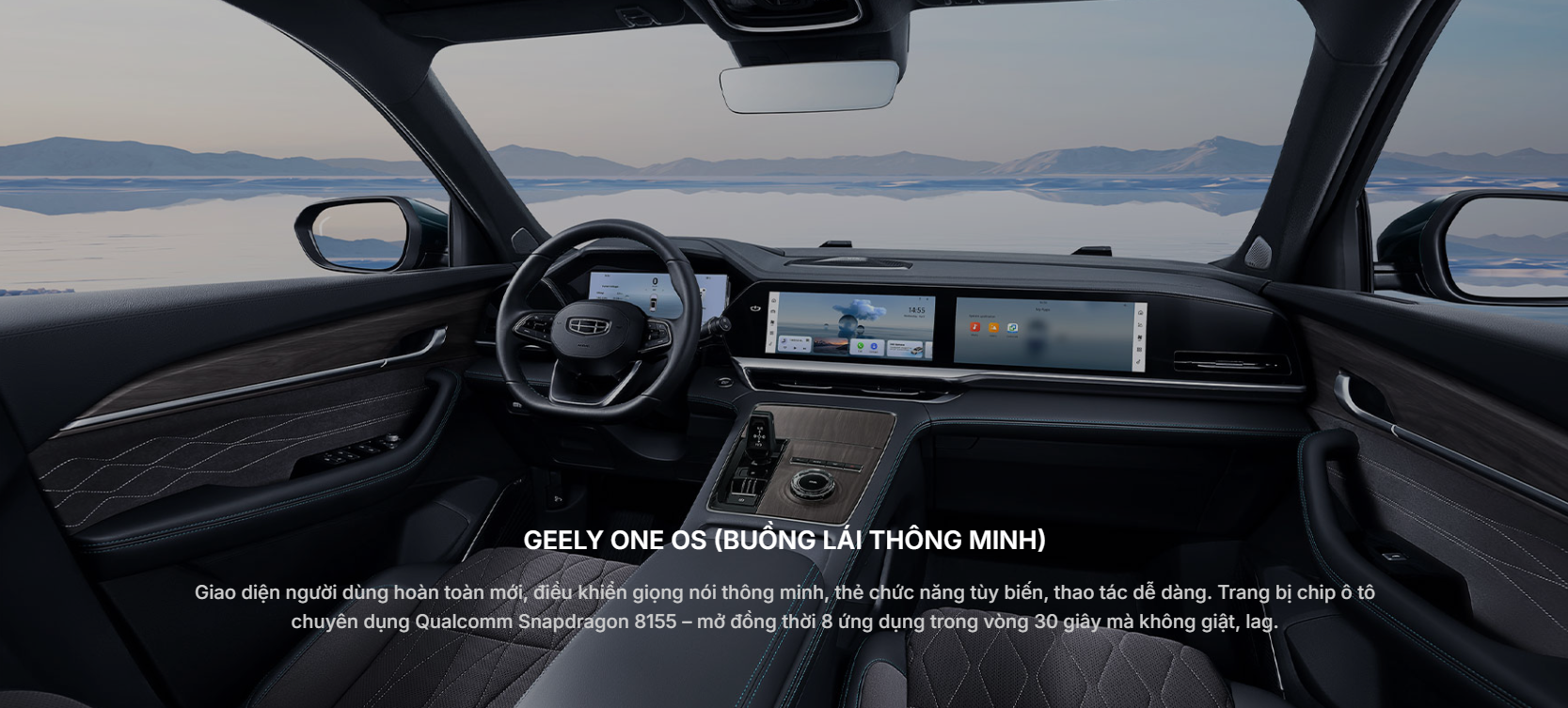 nội thất geely monjaro