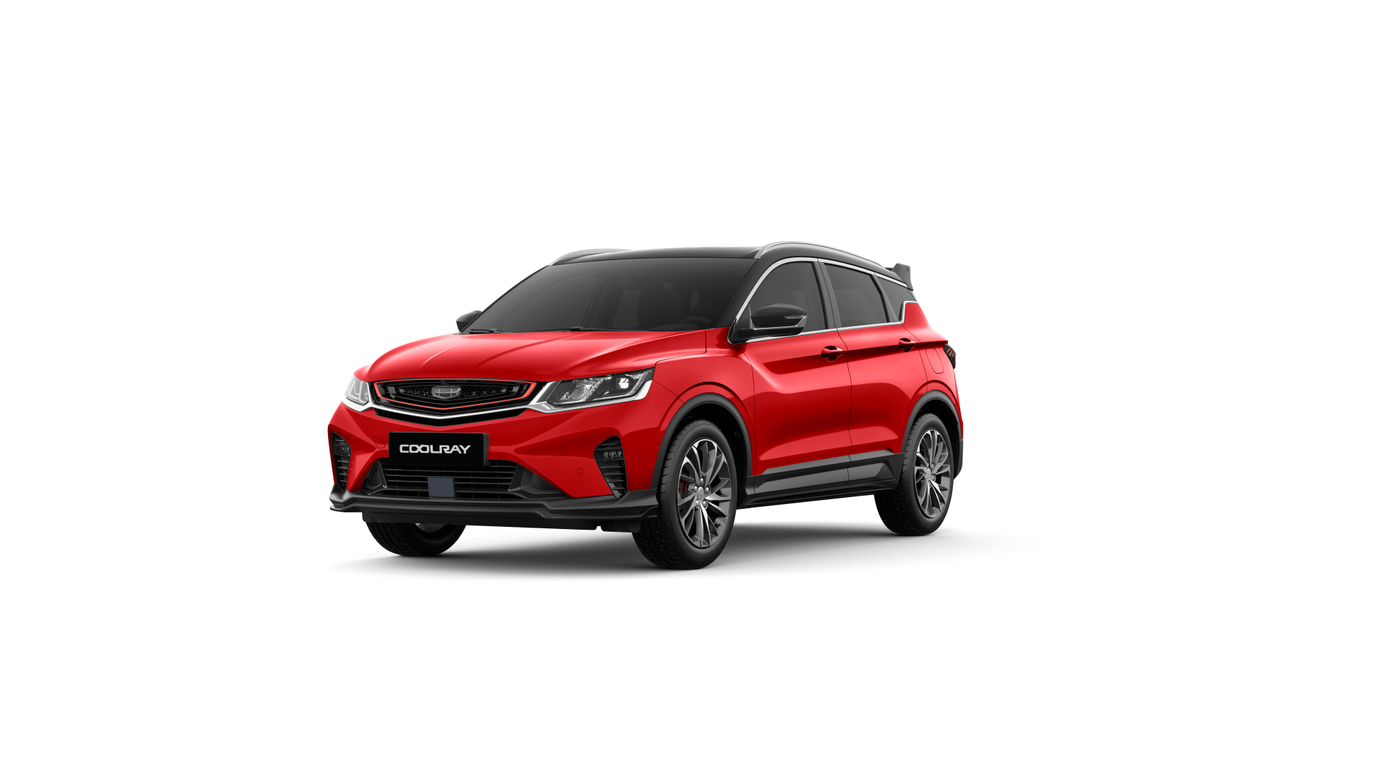 geely coolray màu đỏ