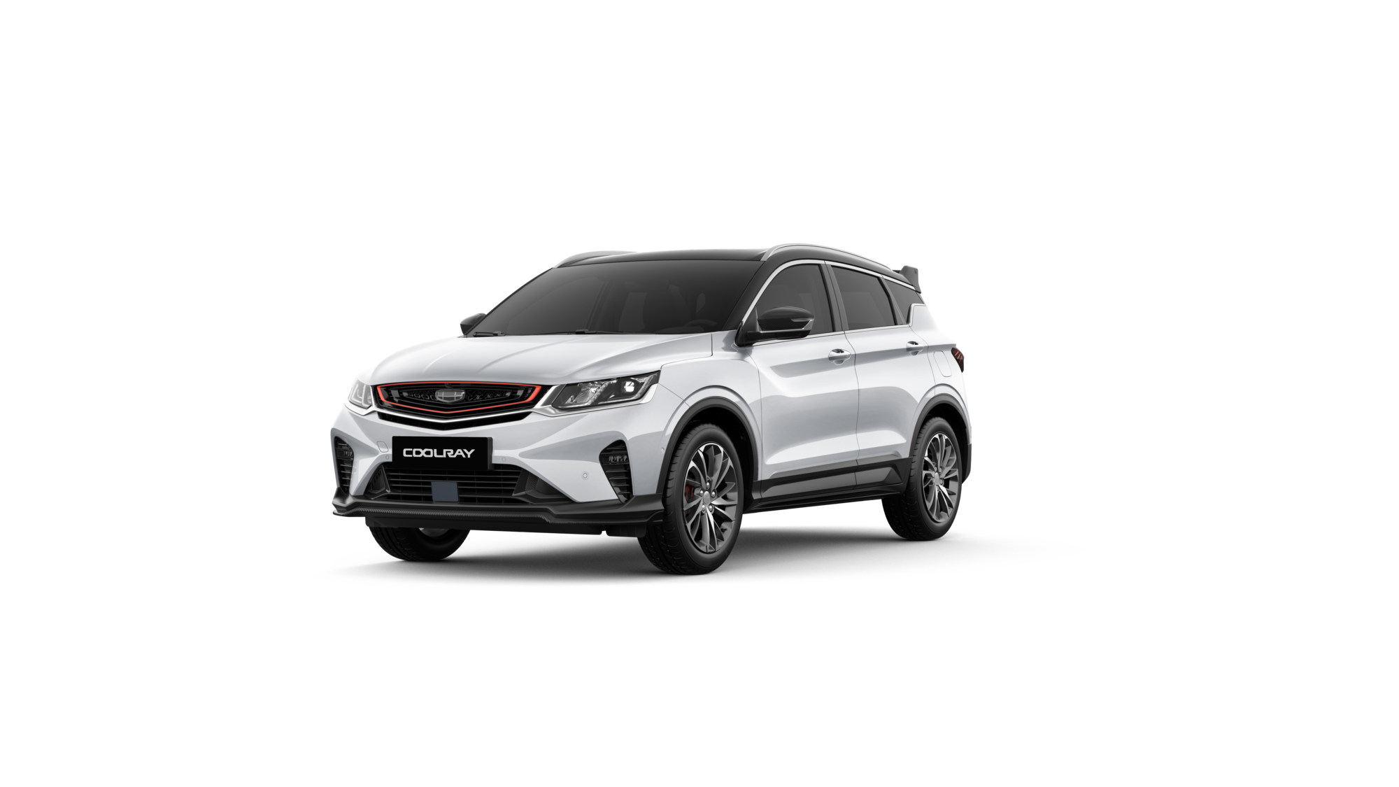 geely coolray màu trắng