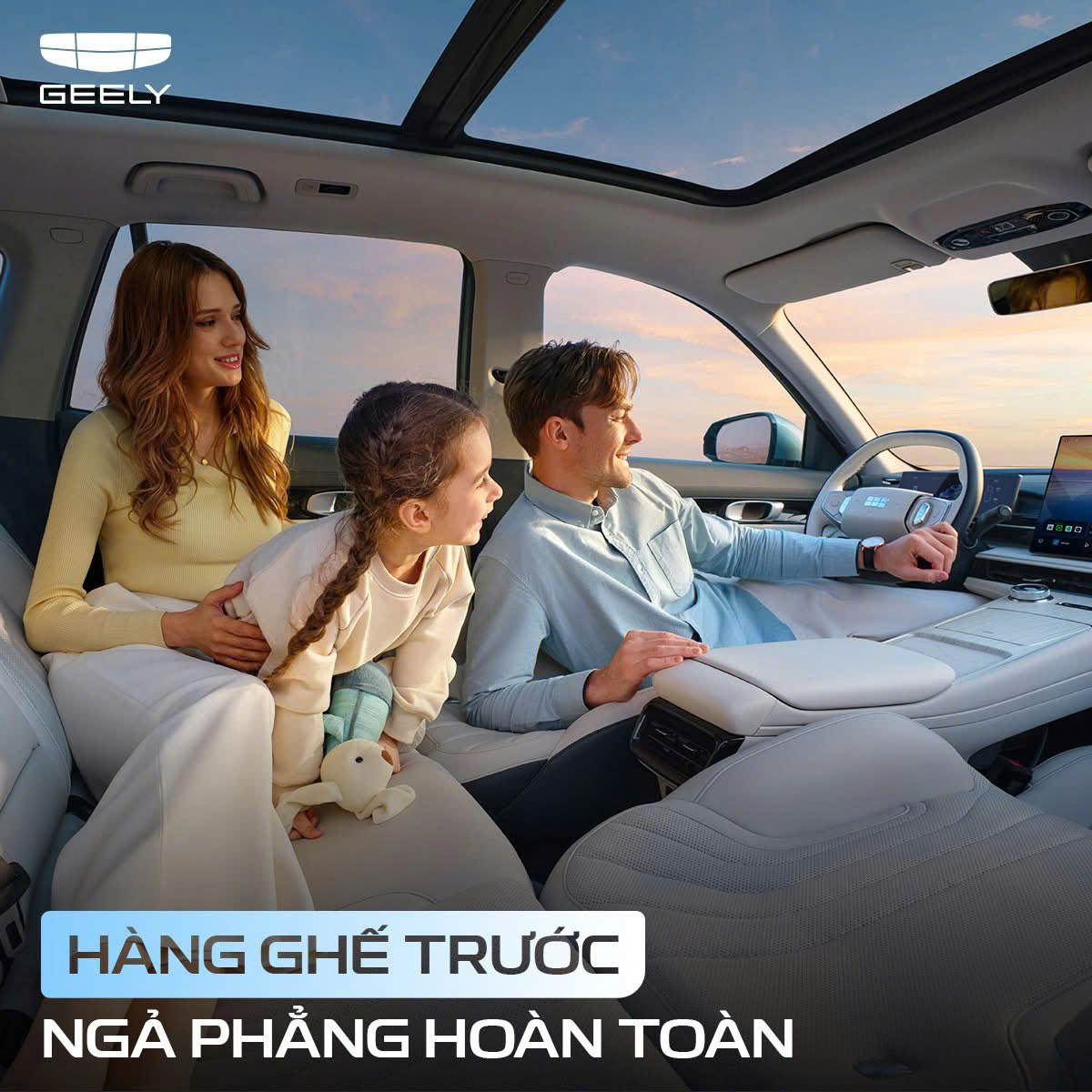 Geely ex5 nội thất